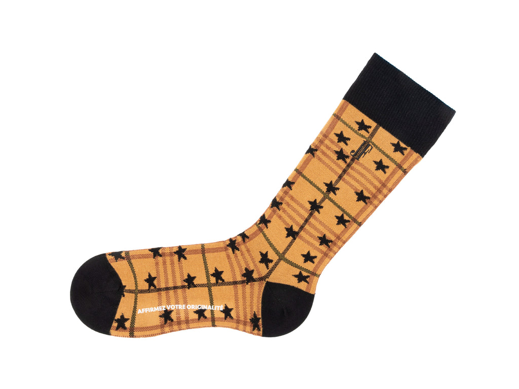 Ebi Vog Socks - Yellow/Black