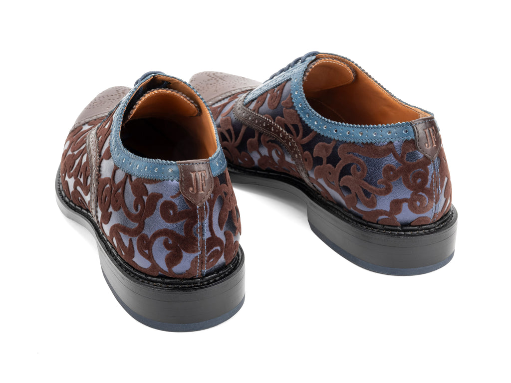 Edda - Blue/Brown