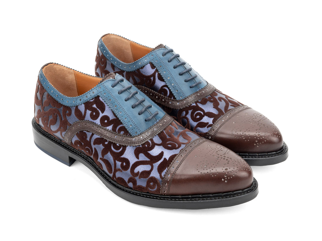 Edda - Blue/Brown