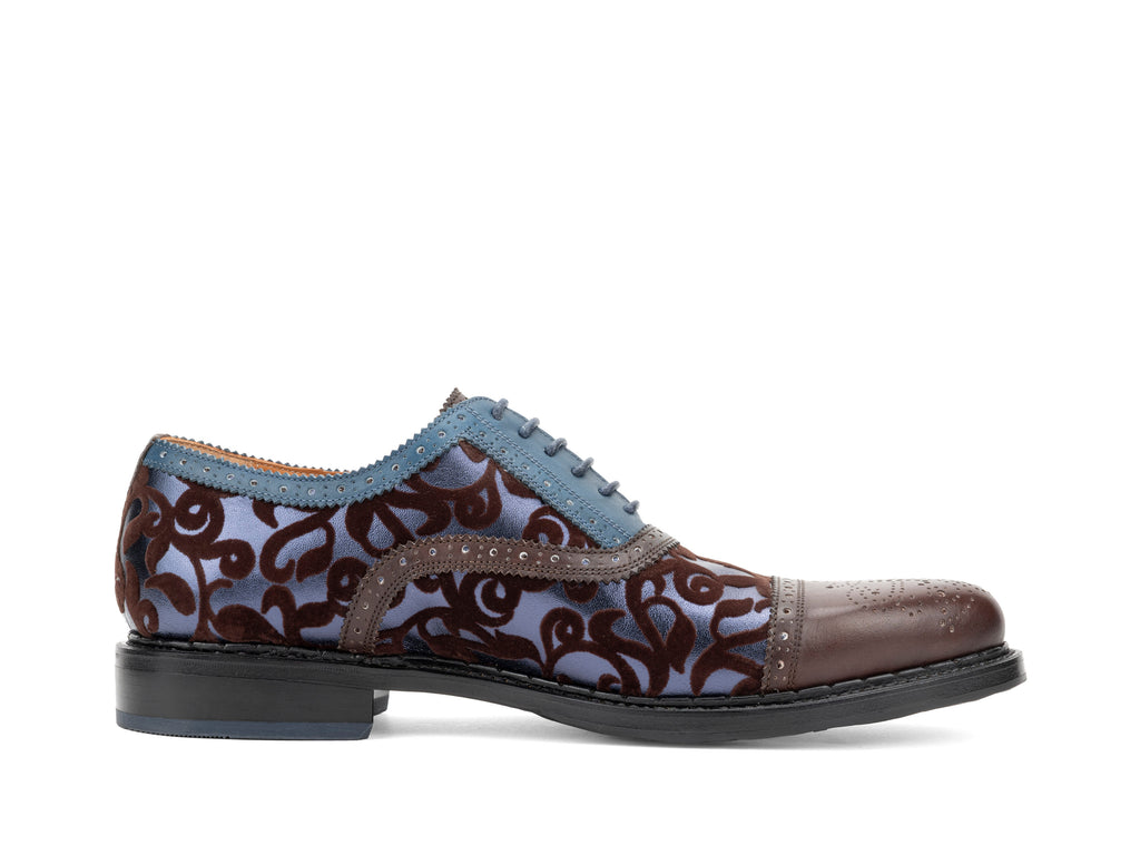 Edda - Blue/Brown