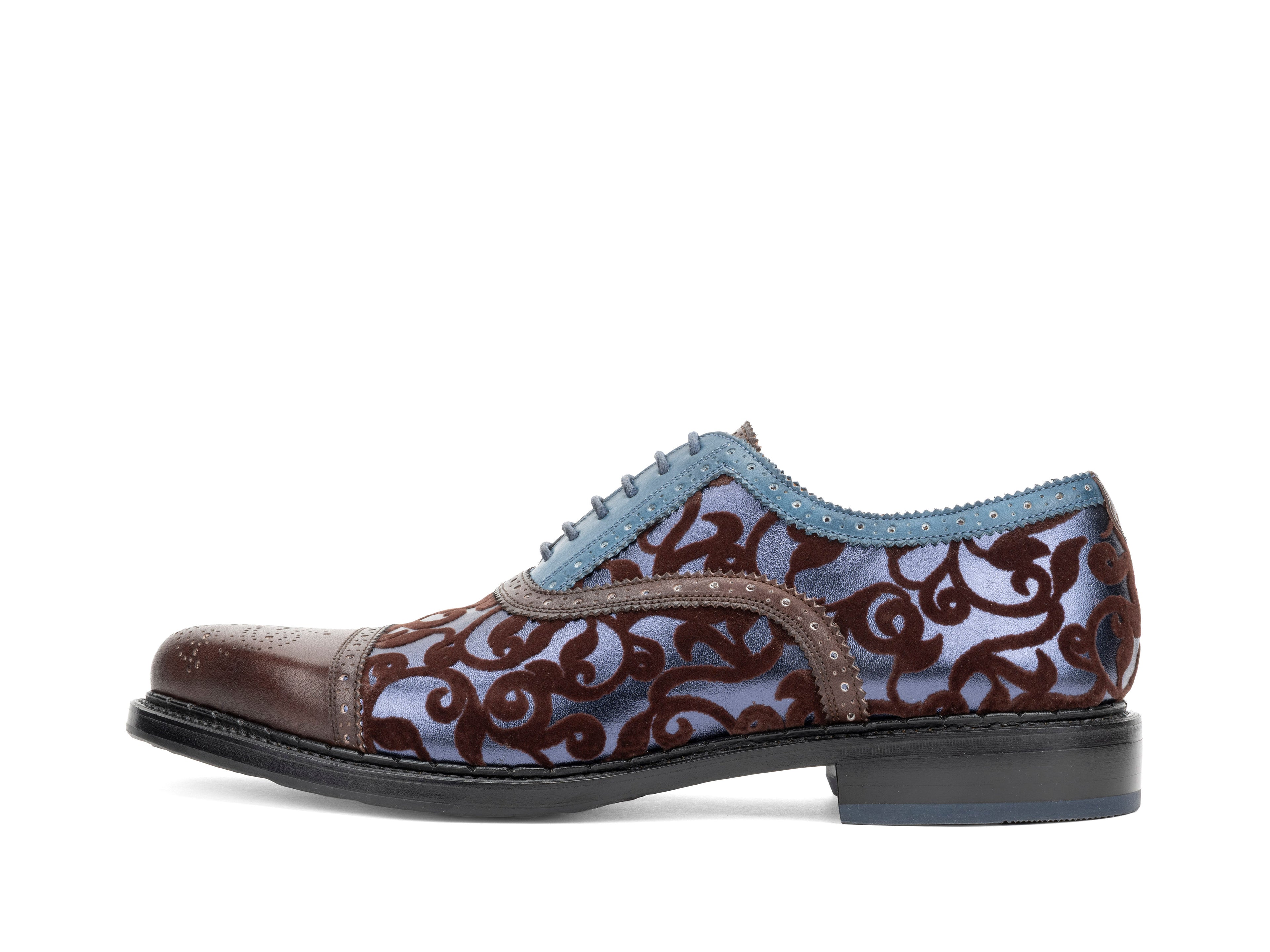 Edda - Blue/Brown