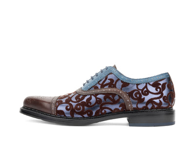 Edda - Blue/Brown