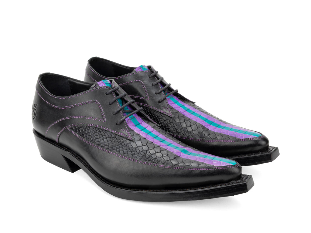 Pedro - Black/Purple