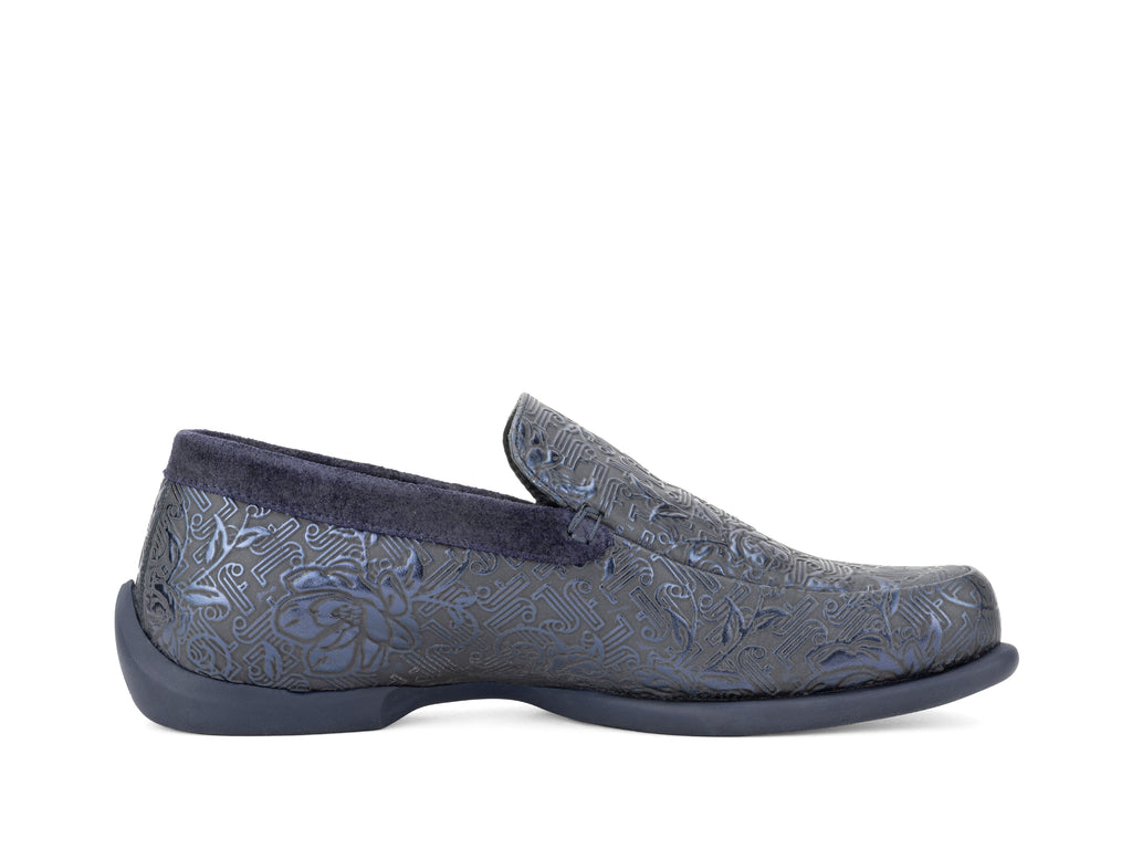 Williams - Navy JF Floral Emboss