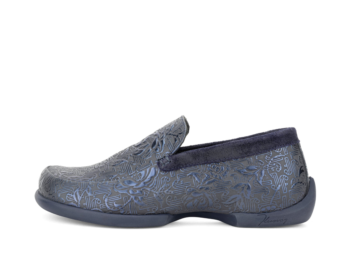 Williams - Navy JF Floral Emboss