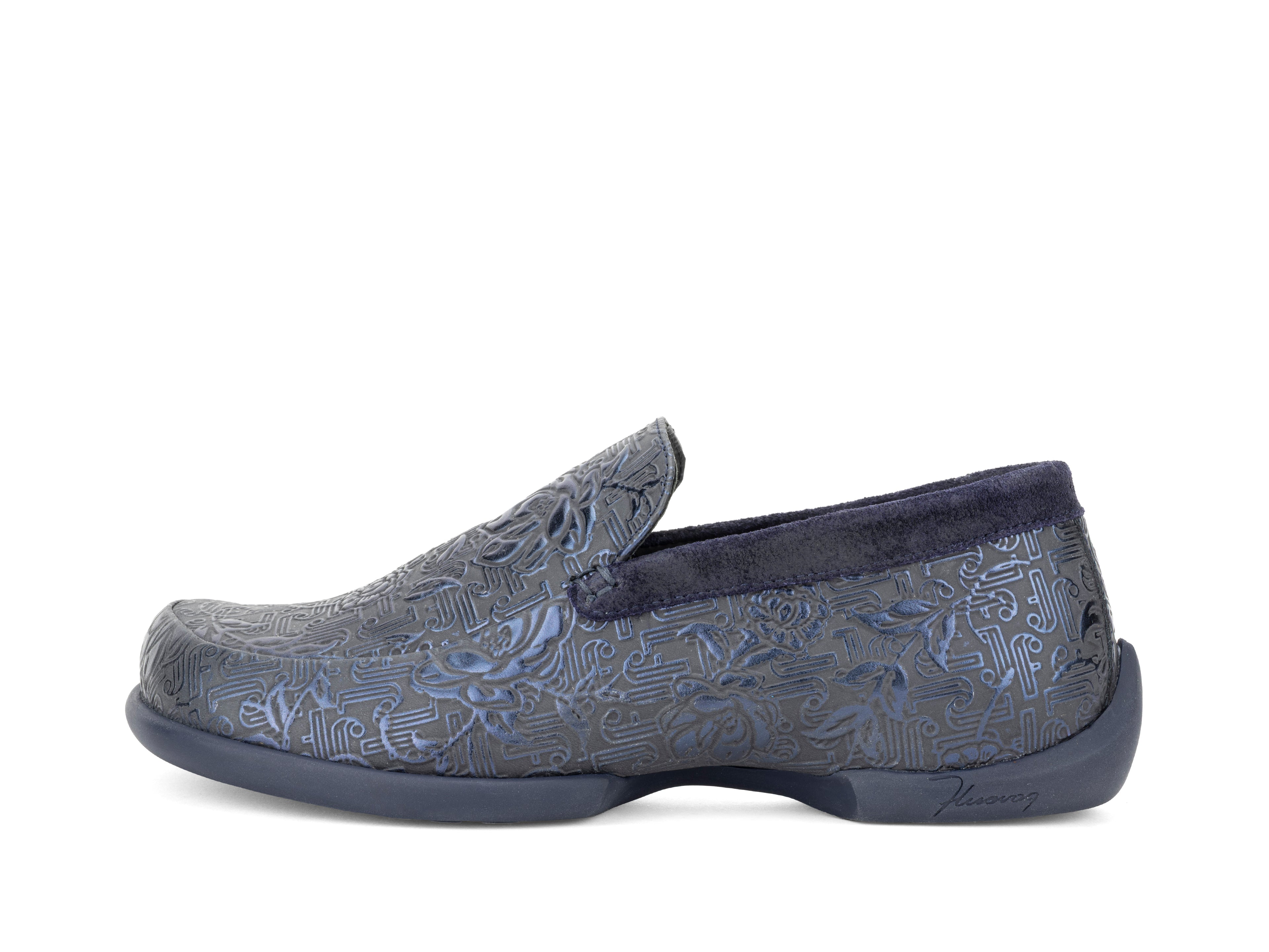 Williams - Navy JF Floral Emboss