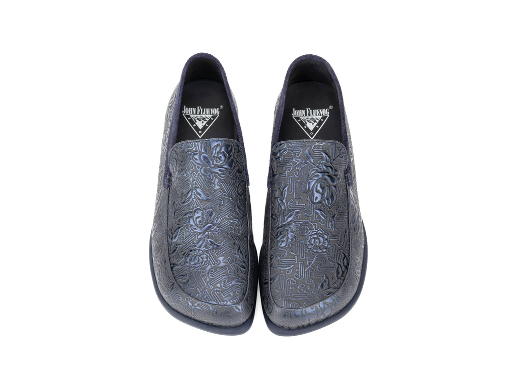 Williams - Navy JF Floral Emboss