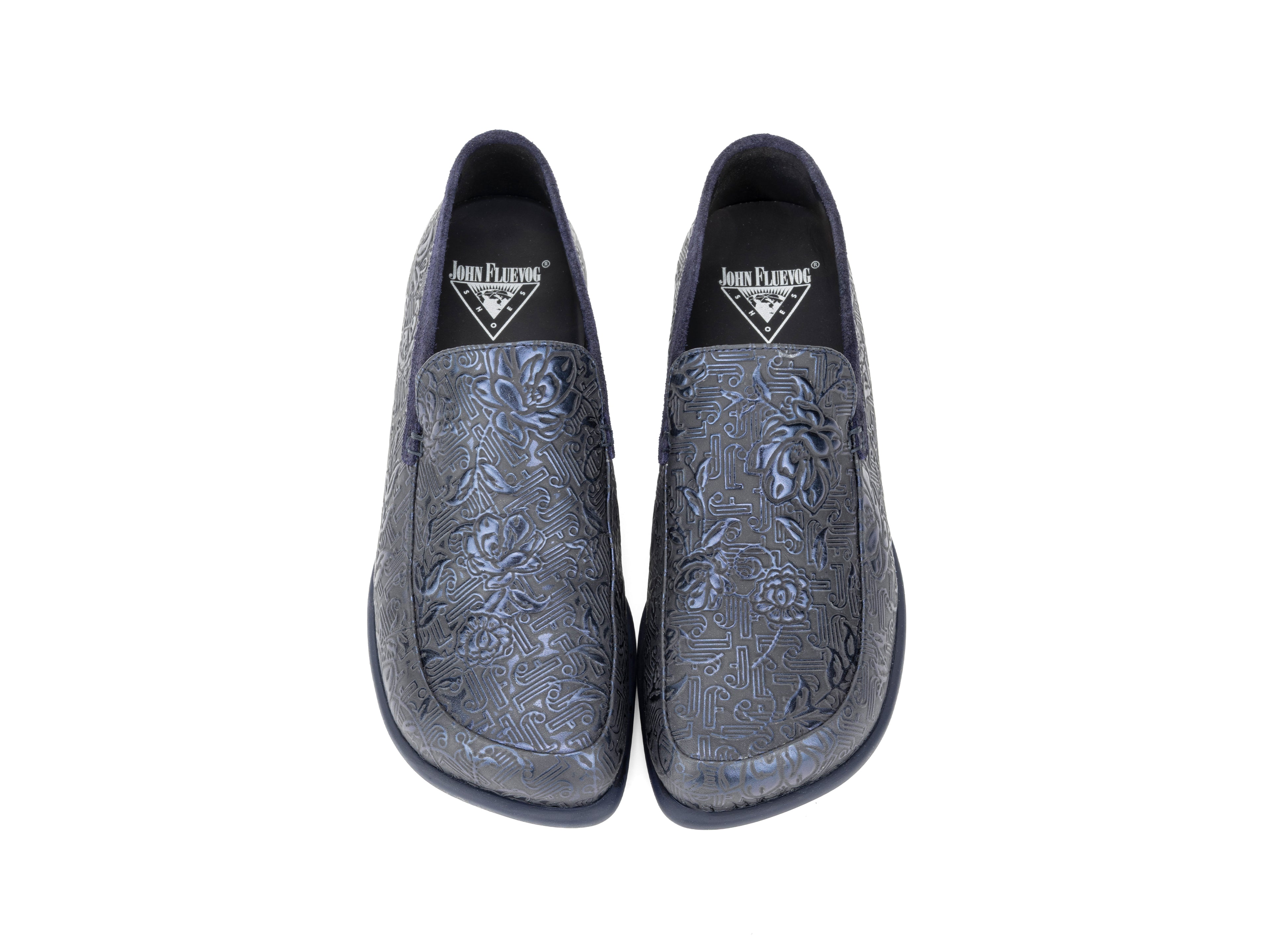 Williams - Navy JF Floral Emboss