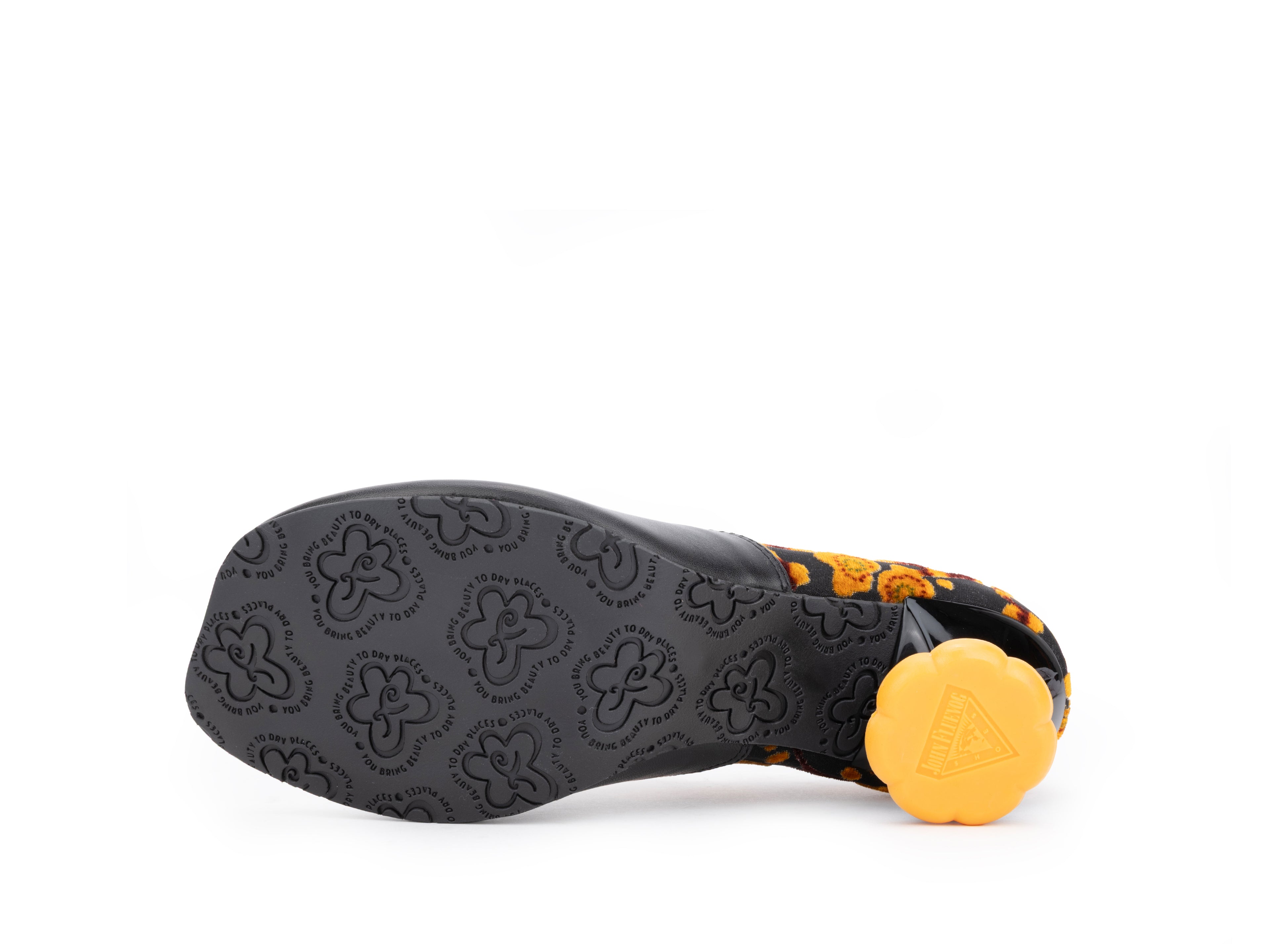black,yellow - Sole View