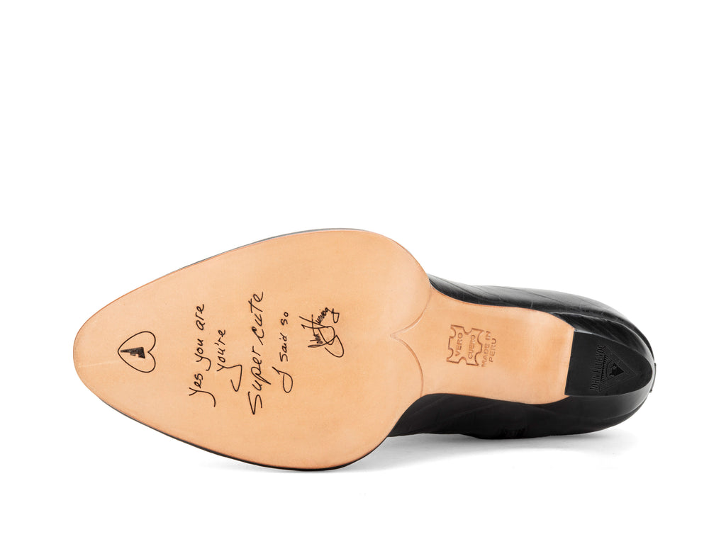 black_croc - Sole View