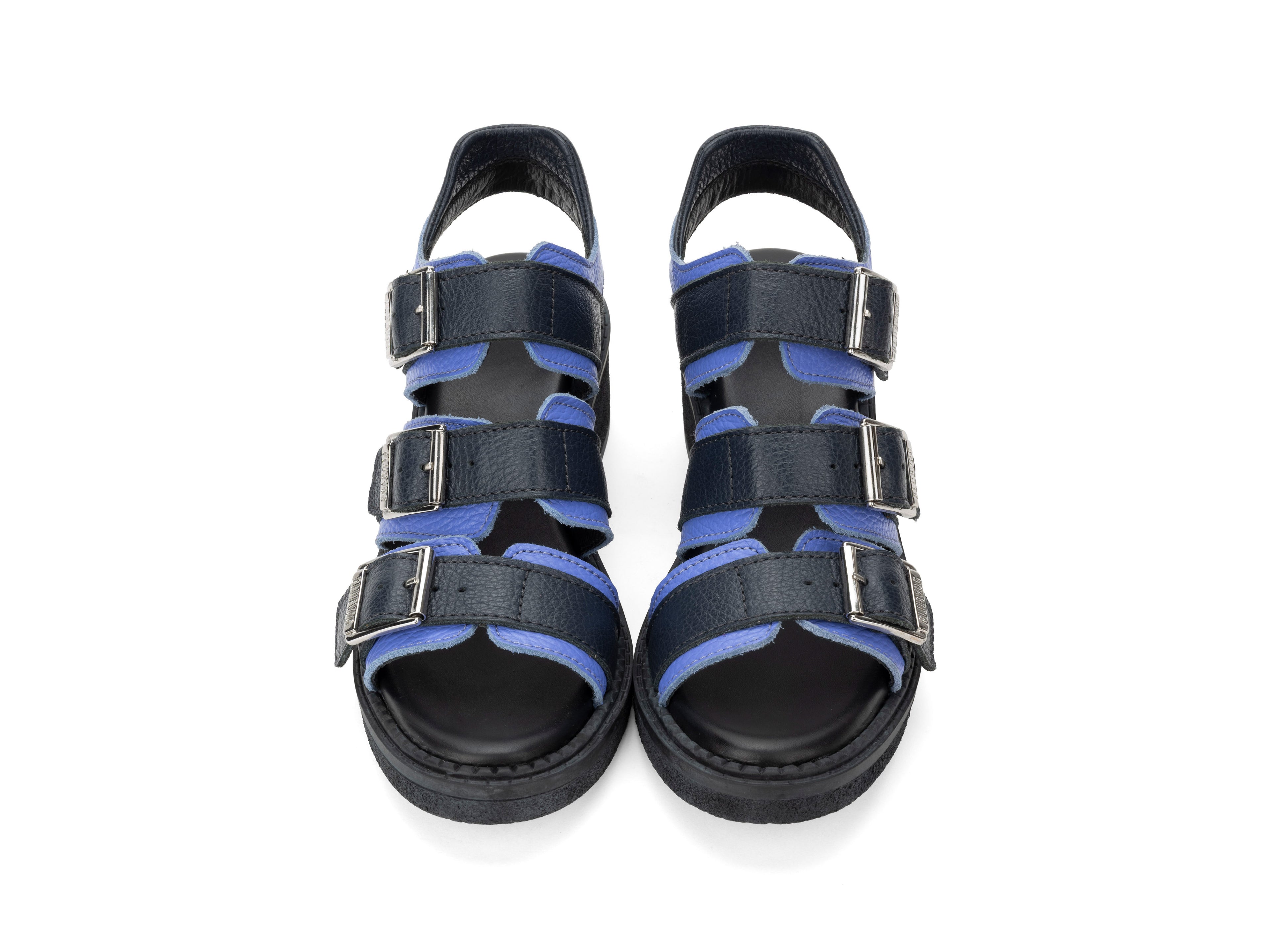 black,blue - Top View