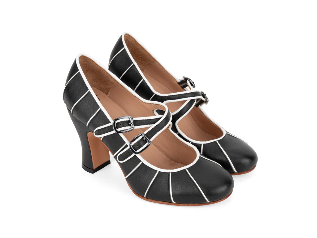 black,white - Quarter Pair