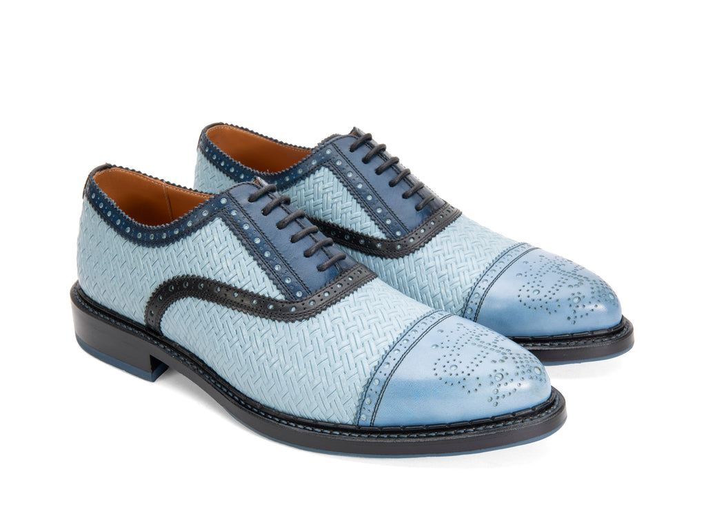 weave_black_blue - Quarter View