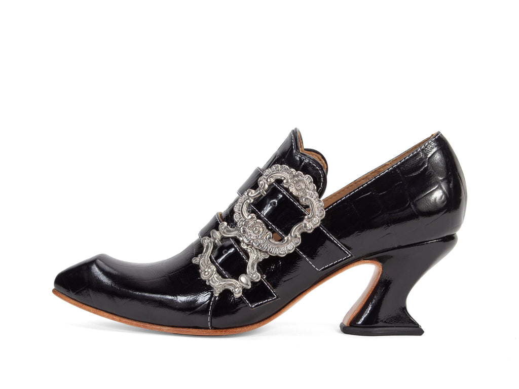 patent_black_croc - Profile Outside