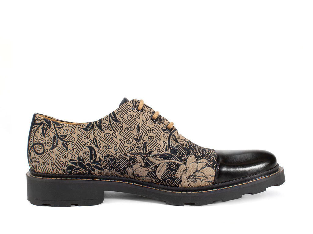 beige_black_jacquard - Inside