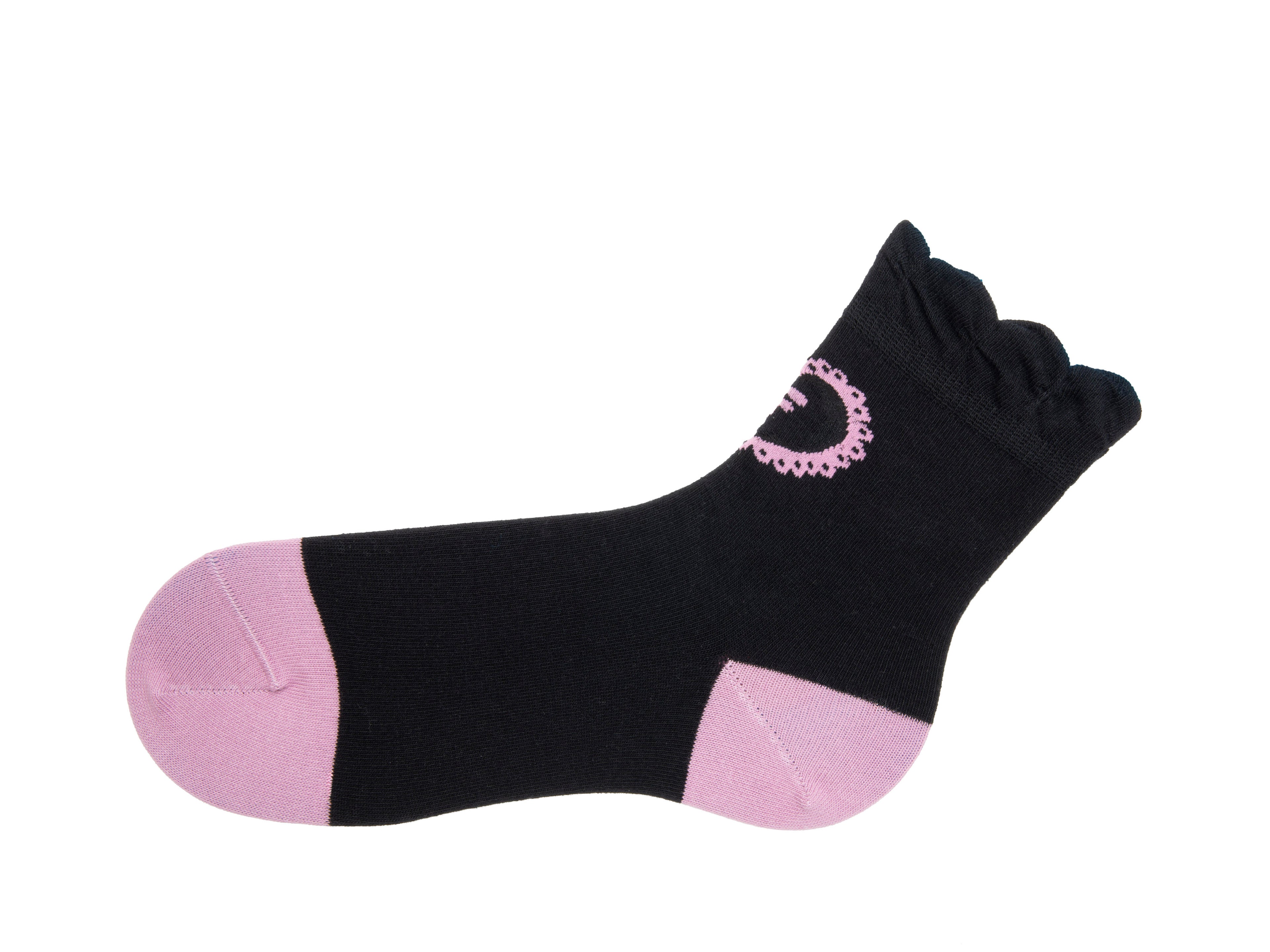 black_pink - Left Sock