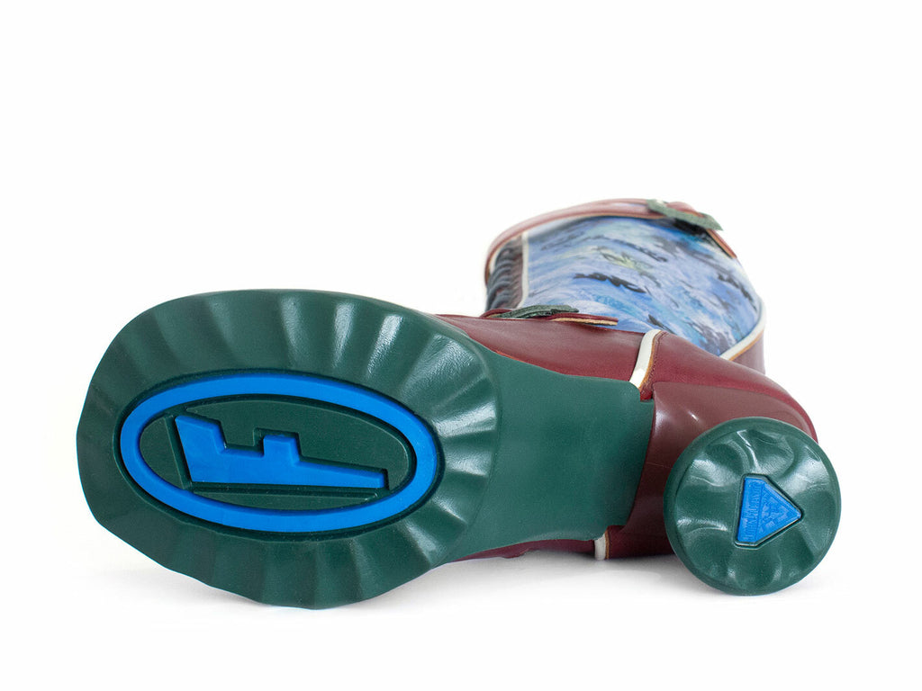 burgundy_graffiti - Sole