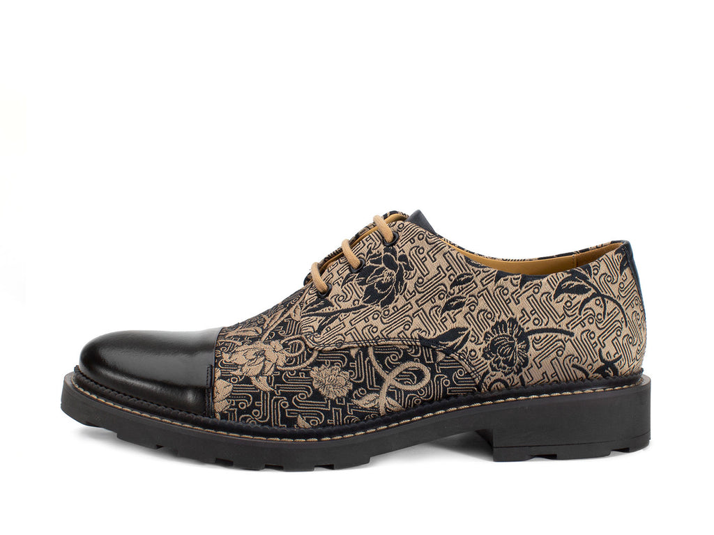 beige_black_jacquard - Outside