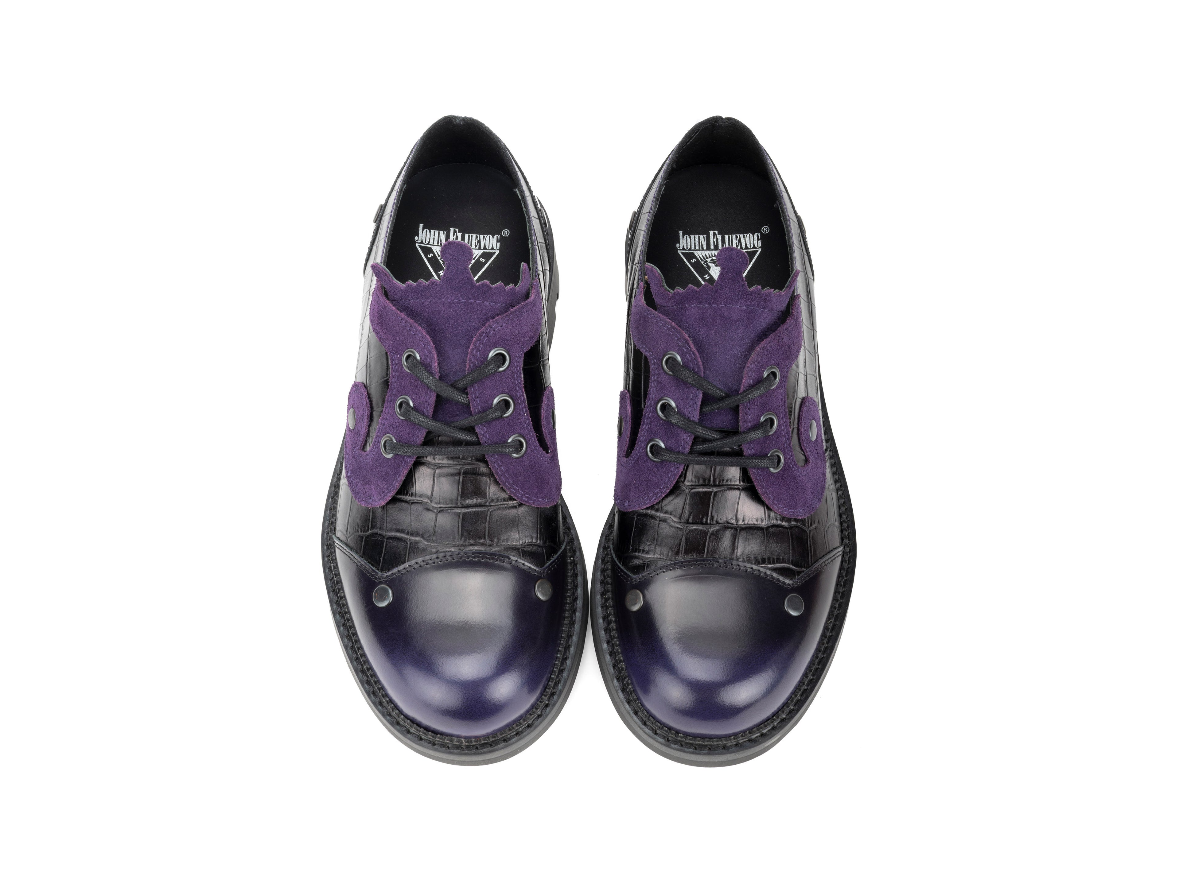 black,purple - Top View