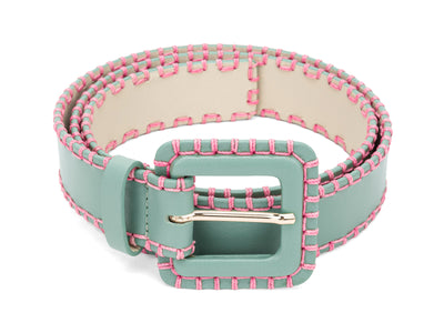 Welby Belt - Green/Pink