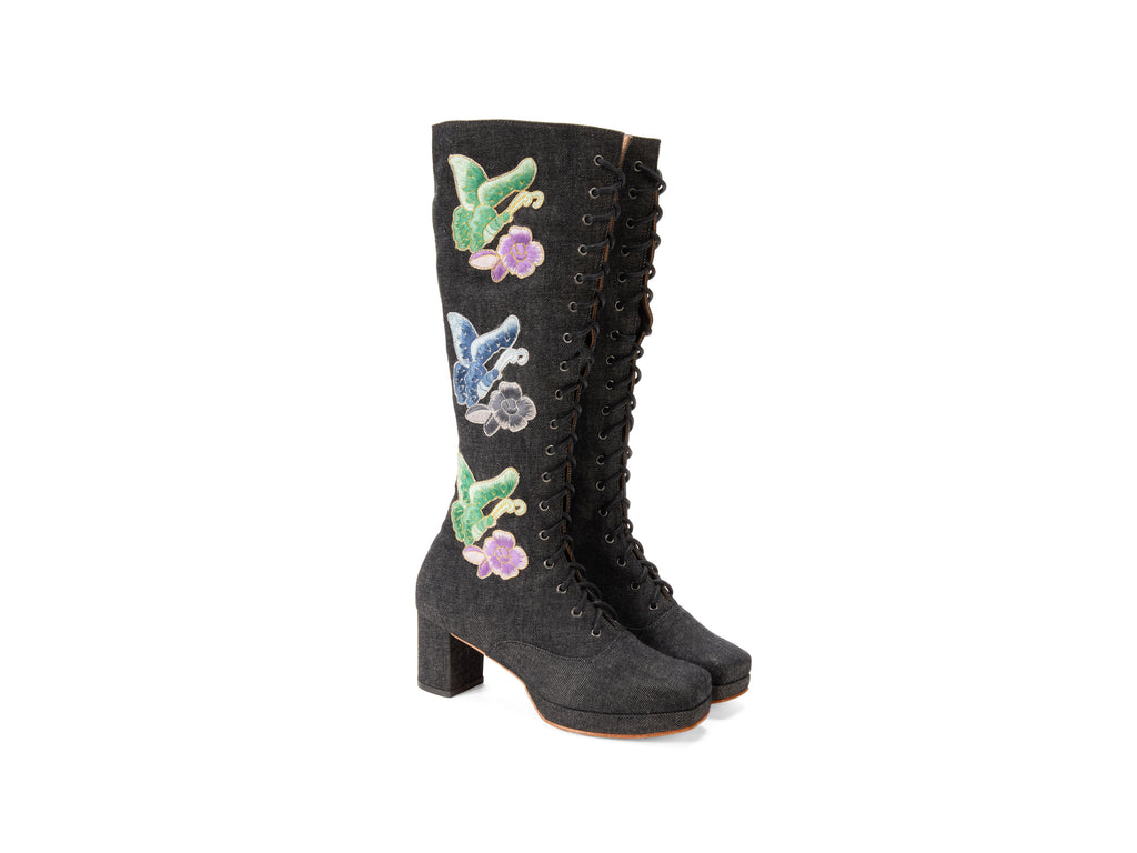 black_denim - Front