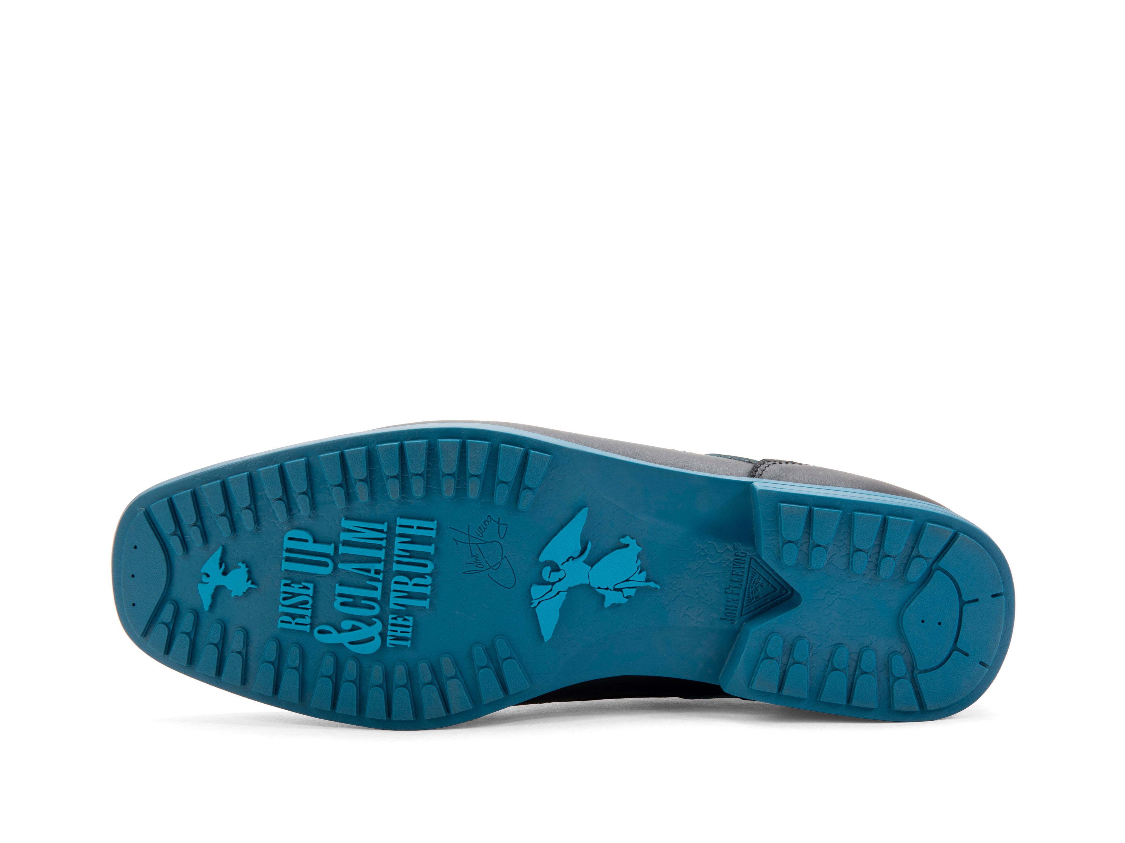 black_teal - Sole View