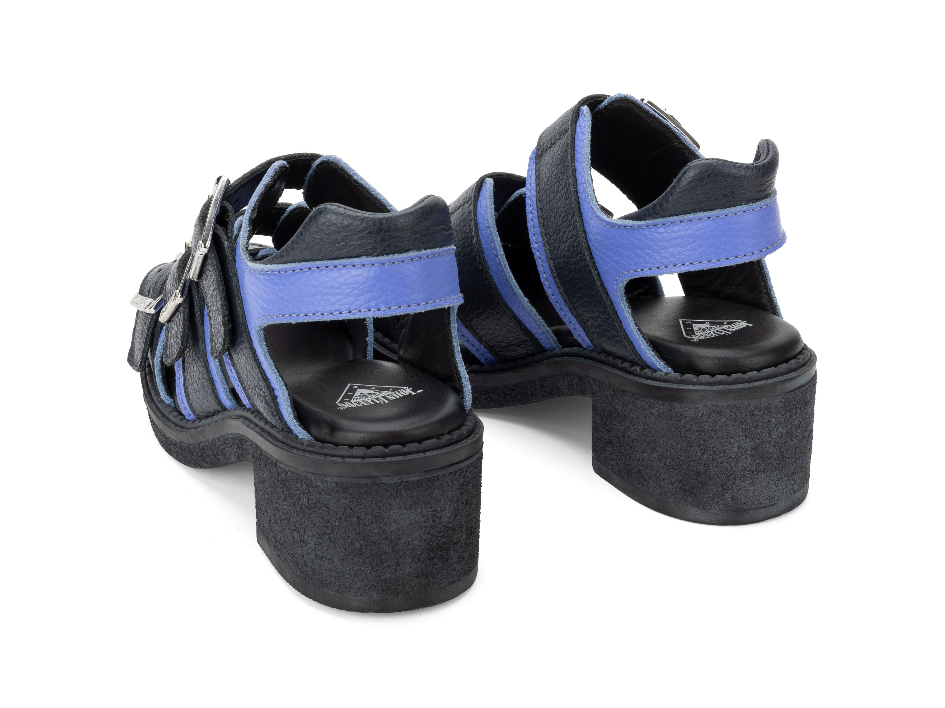 black,blue - Back View
