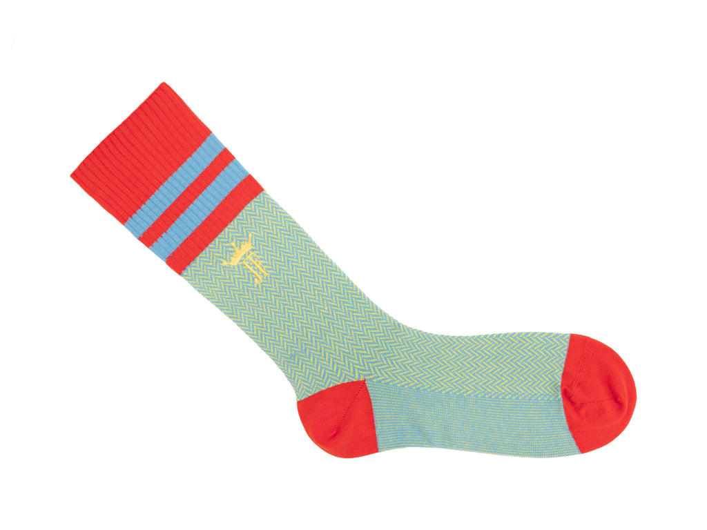 red_blue_green - Right Sock