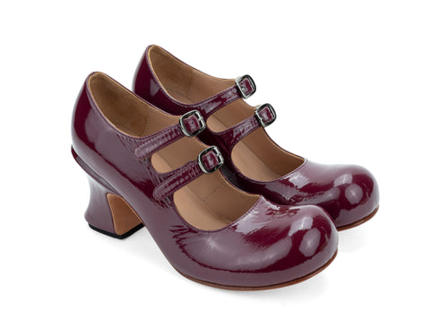 burgundy - Quarter View