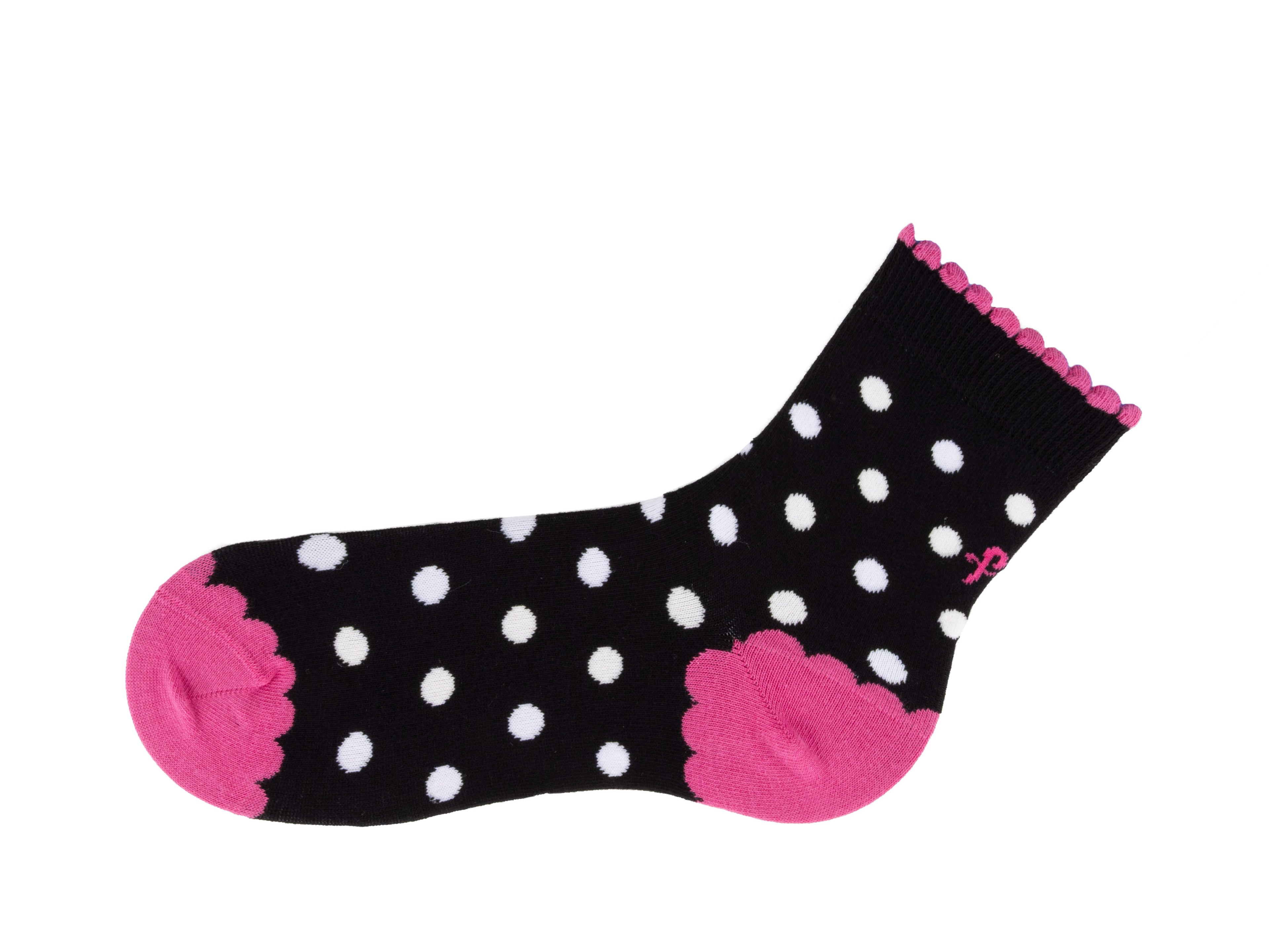 black - Left Sock