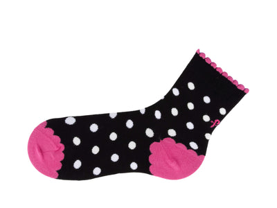 BoBo Vog Socks - Black/White/Pink