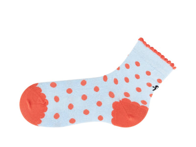 BoBo Vog Socks - Light Blue/Orange