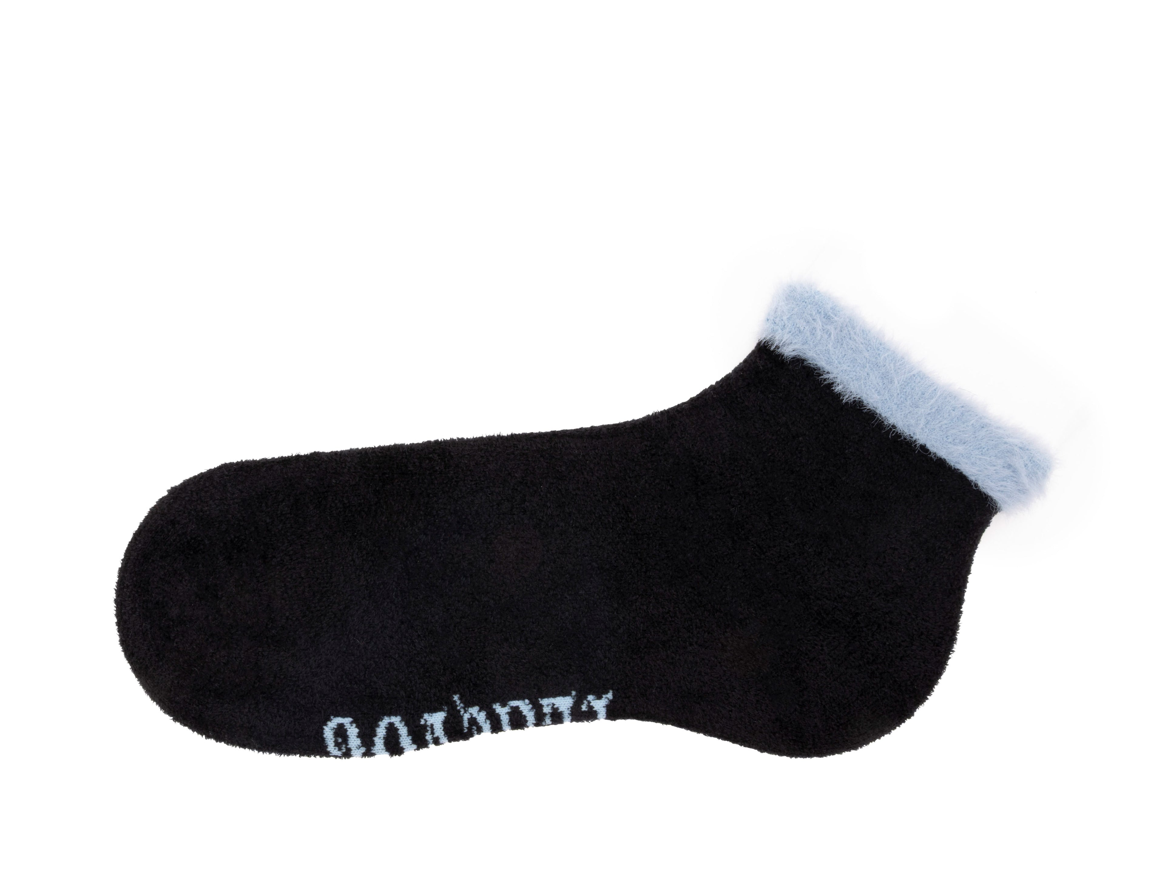 black_blue - Left Sock