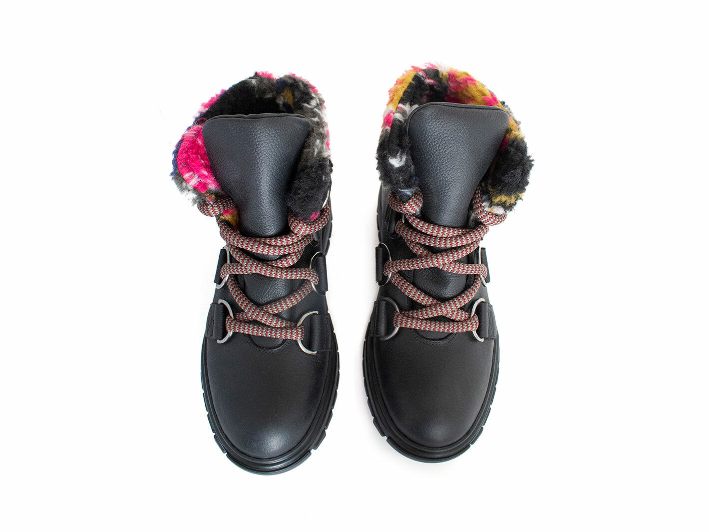 black_floral_fur - Front