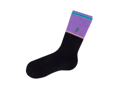 Citta Vog Socks - Noir/Lavande