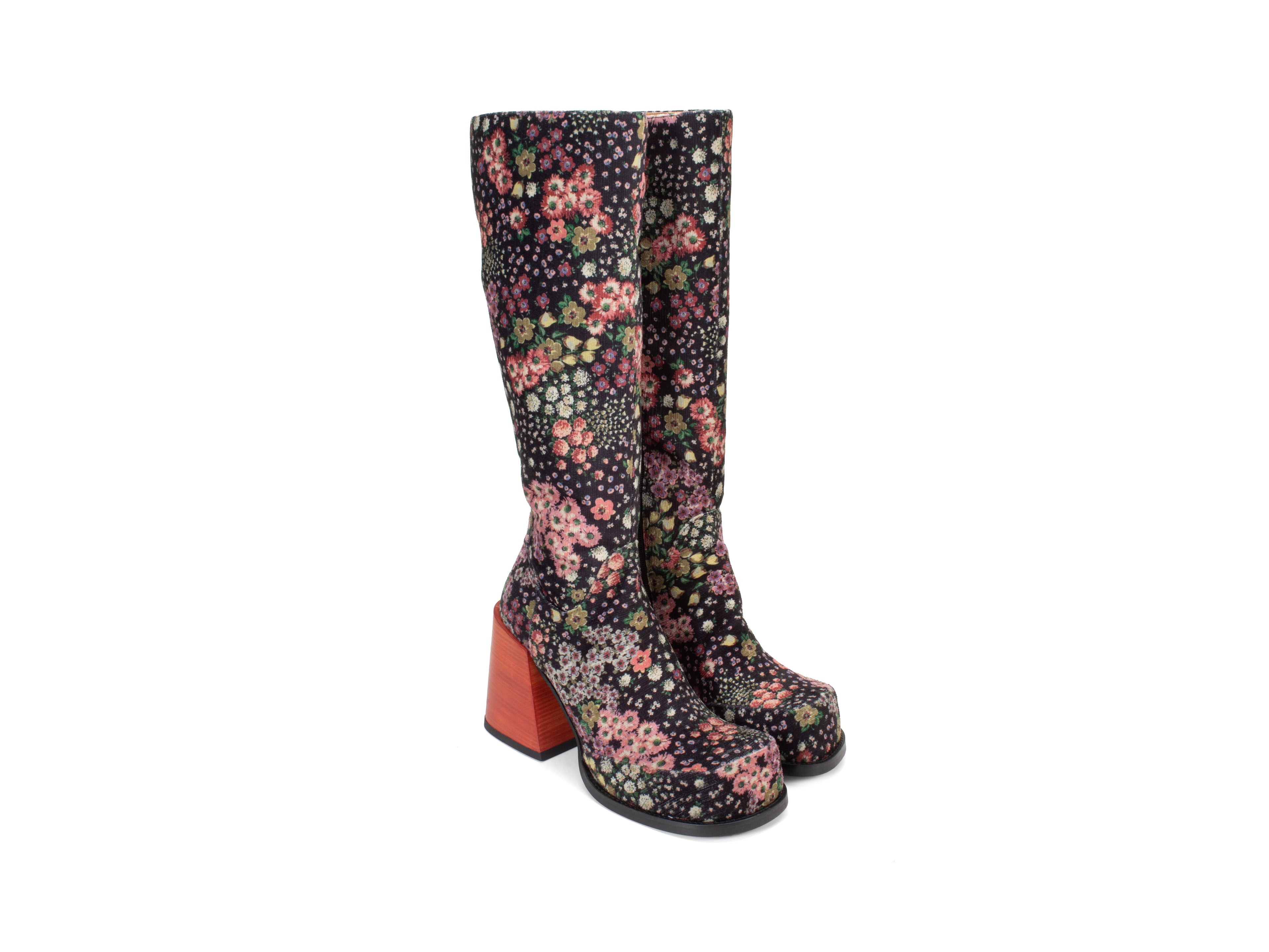 black_floral - Front