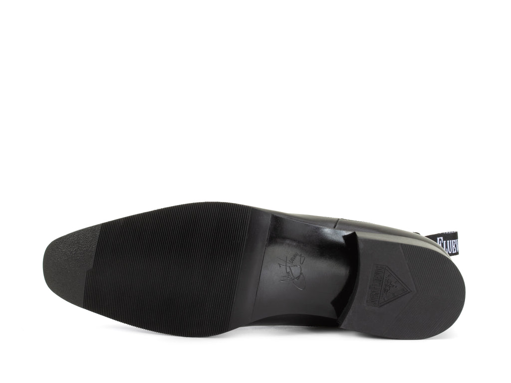 black_red_plaid - Sole View