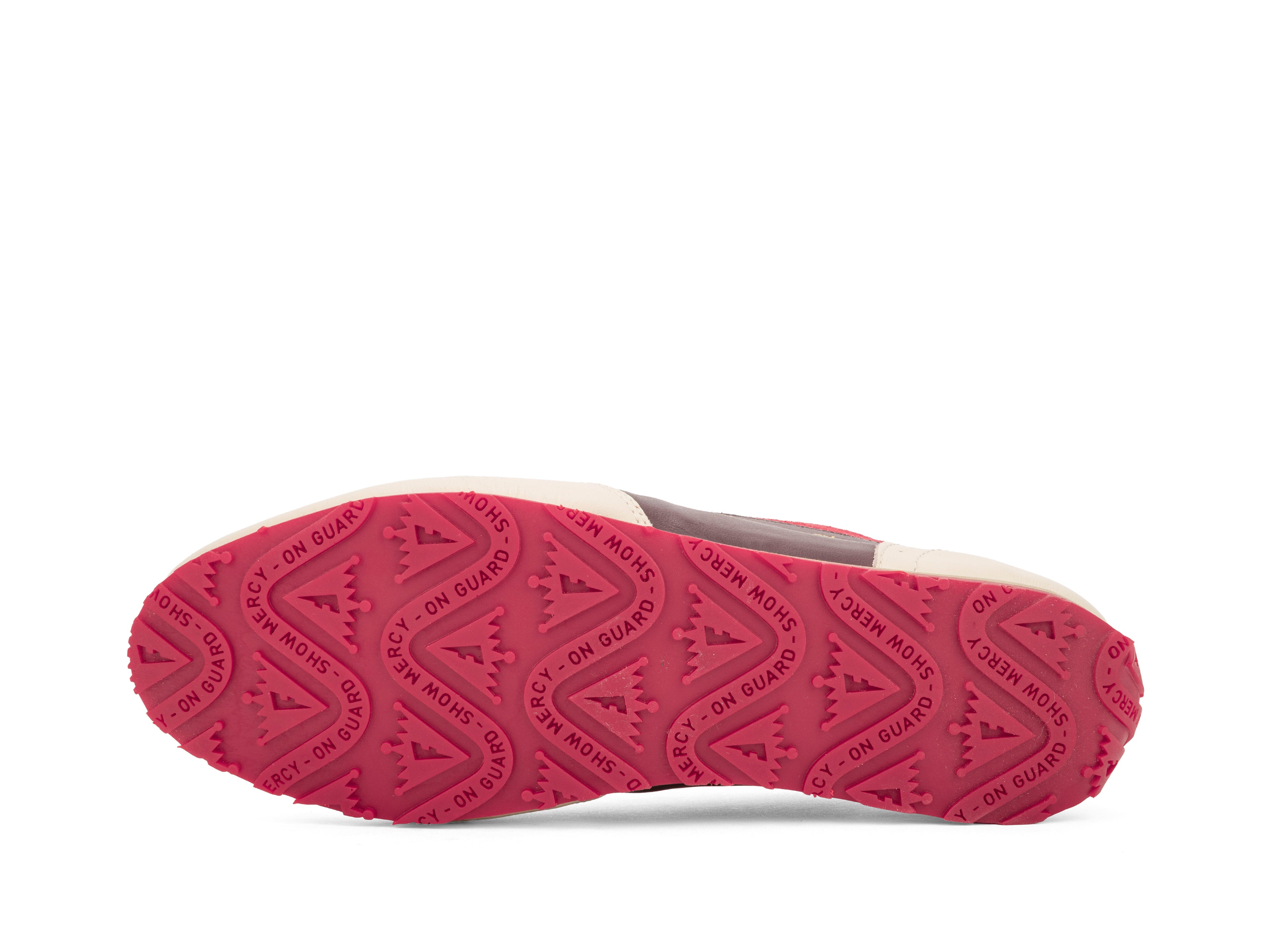 beige,red - Sole View