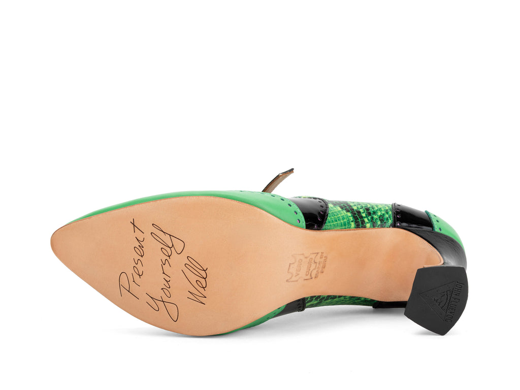green - Sole View