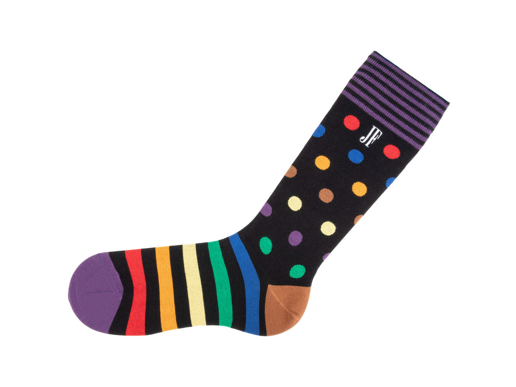 black - Left Sock