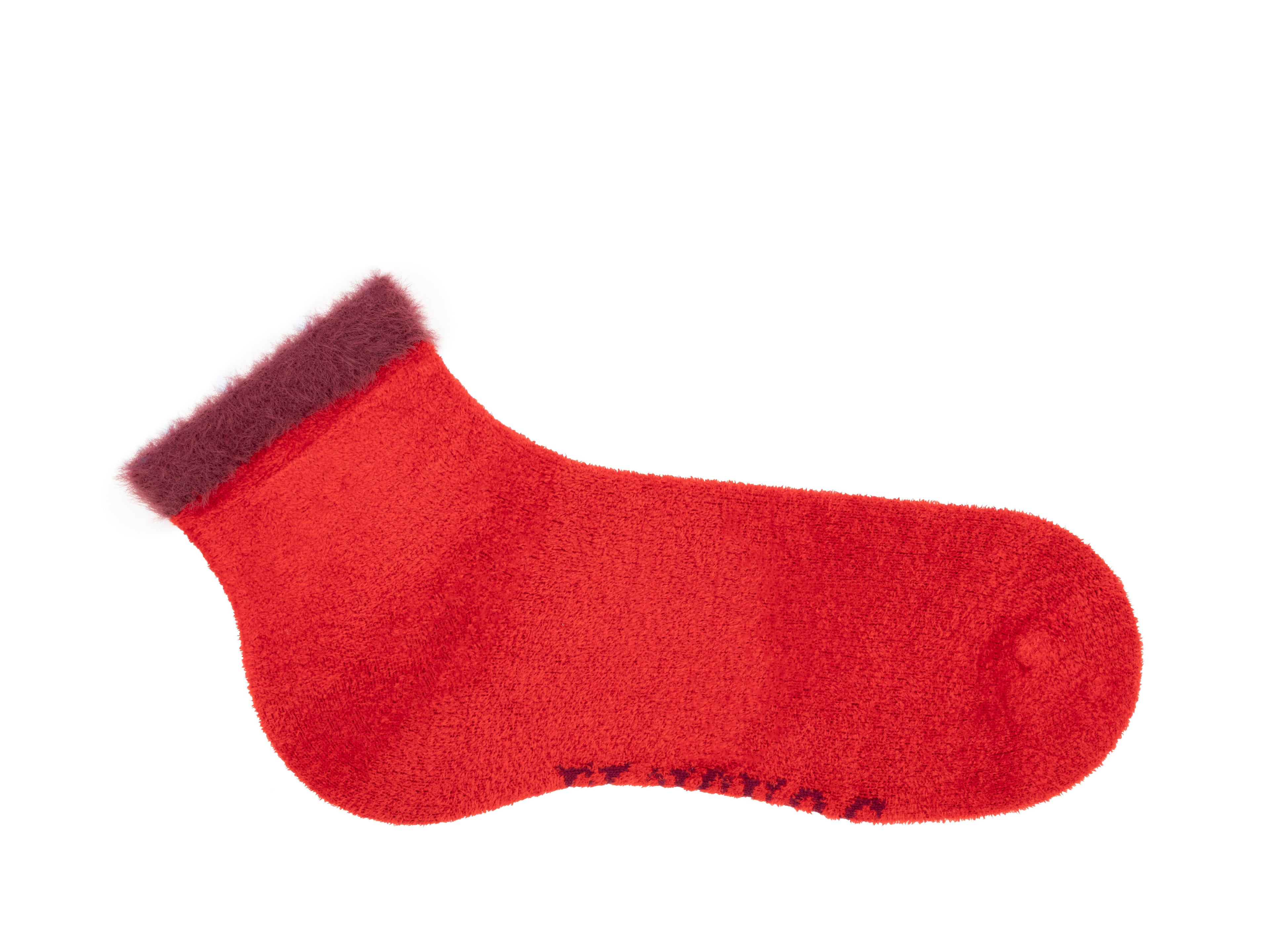 red_burgundy - Right Sock