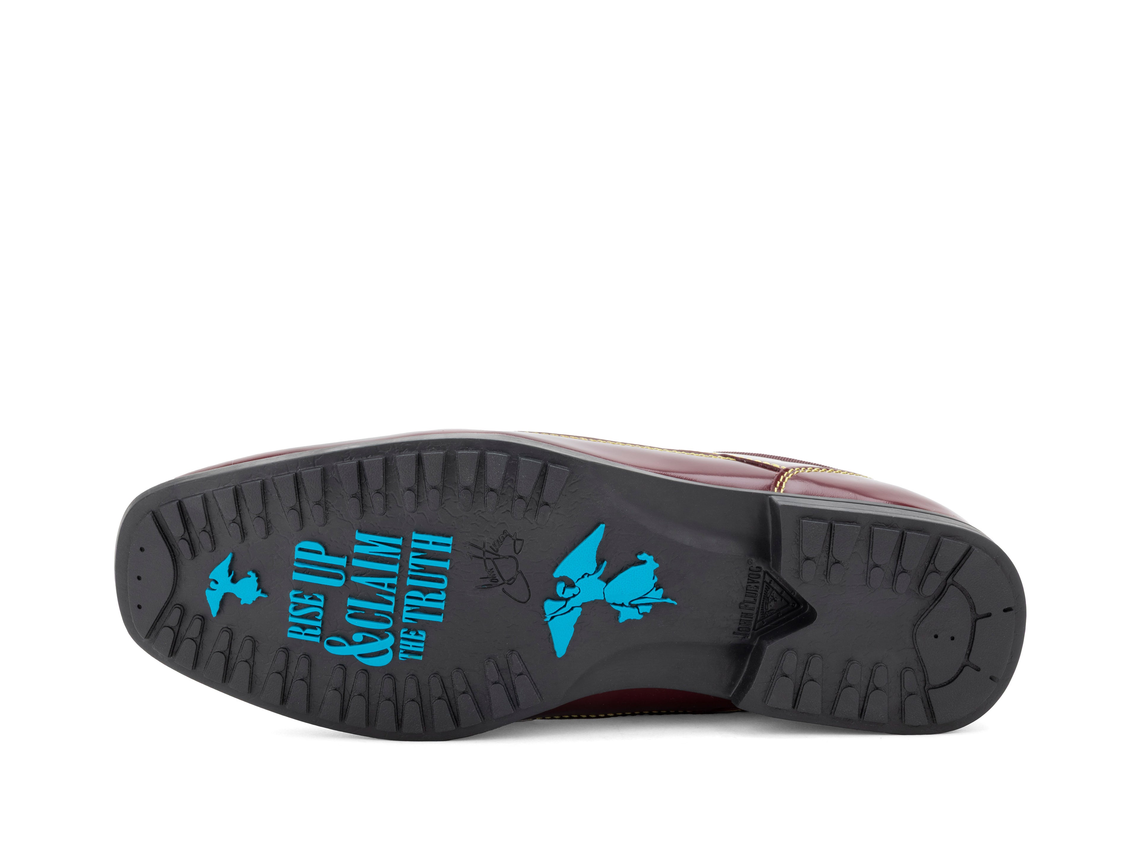 burgundy - Sole View