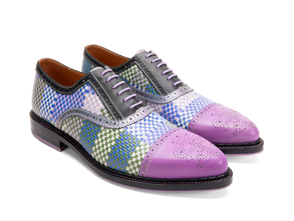weave_purple_blue - Quarter View