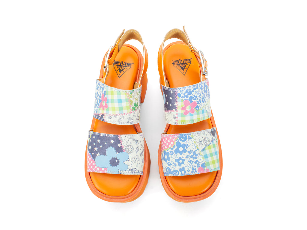patchwork_orange - Top