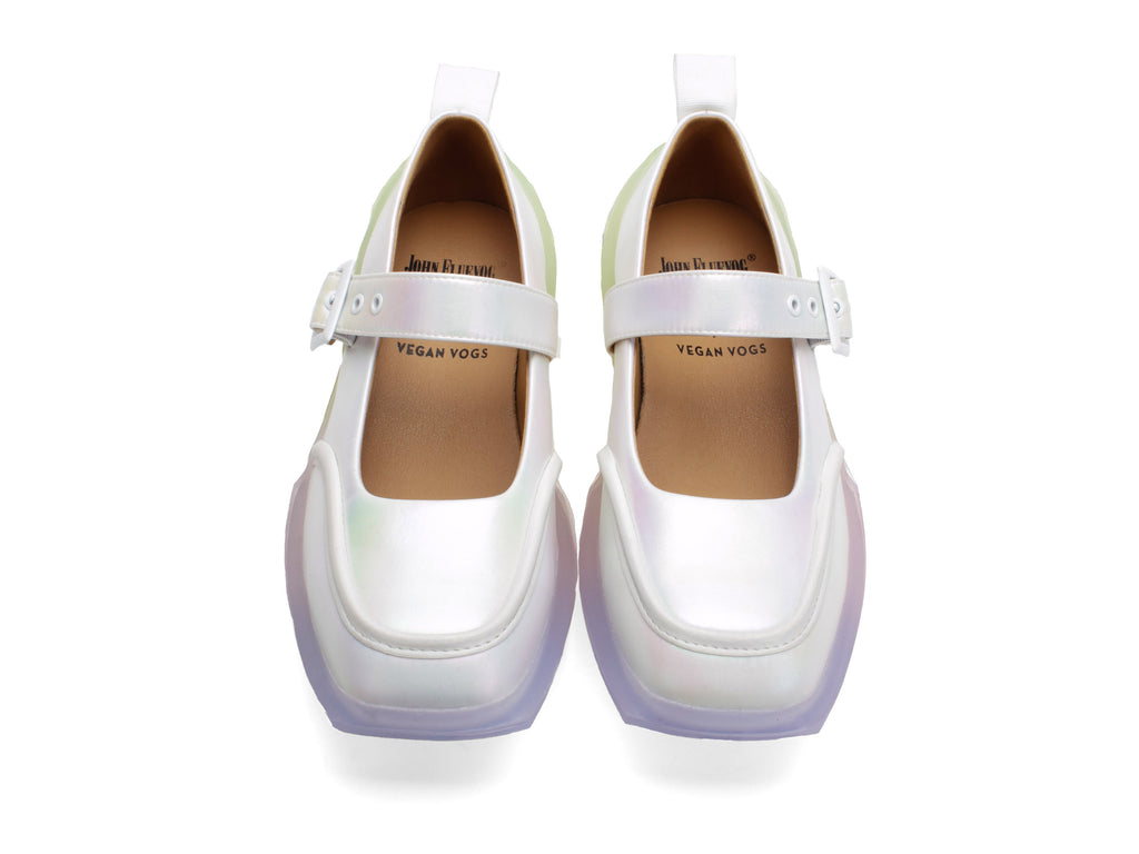 white_pink_green_vegan - Top