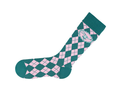 Eleven Vog Socks - Teal/Light Purple