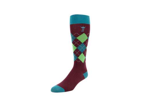 burgundy_green_teal - Quarter View