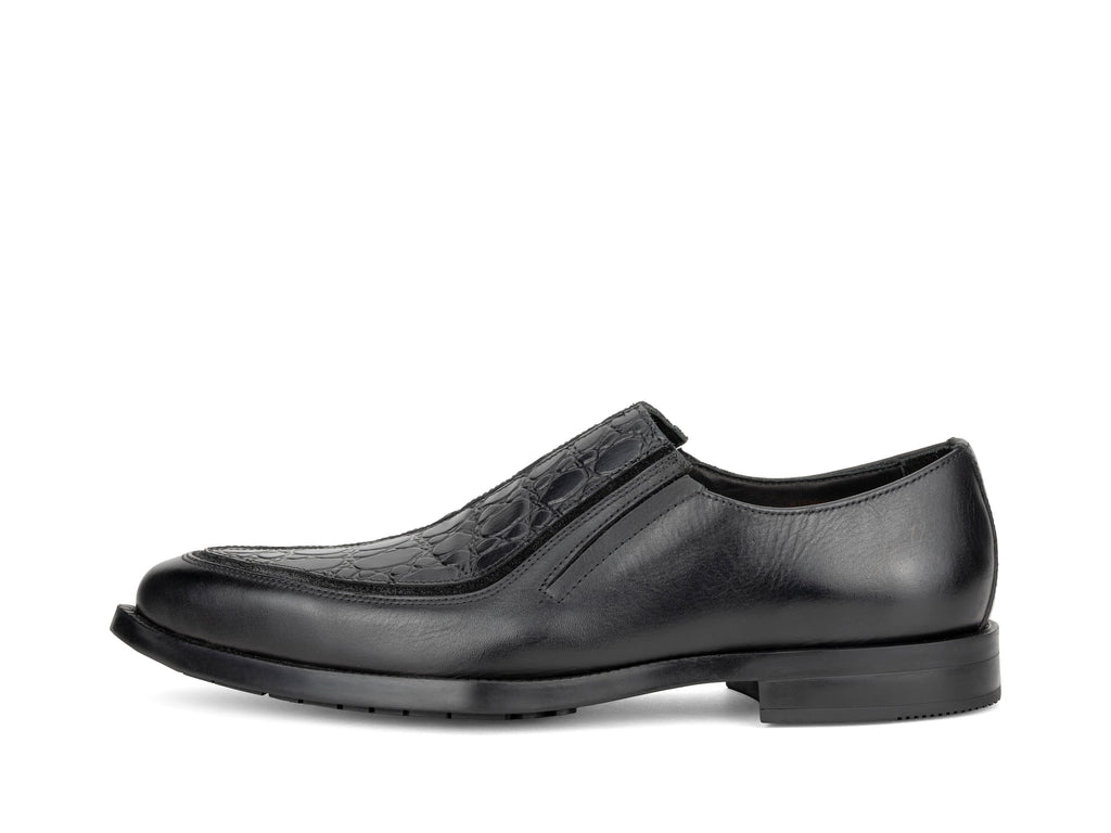 black - Profile Outside View