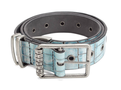 Percivale Belt - Blue Croc