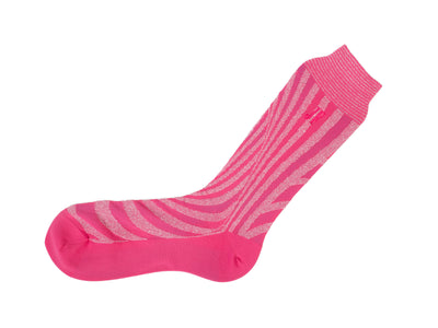 Ford Vog Socks - Fuchsia/Lurex